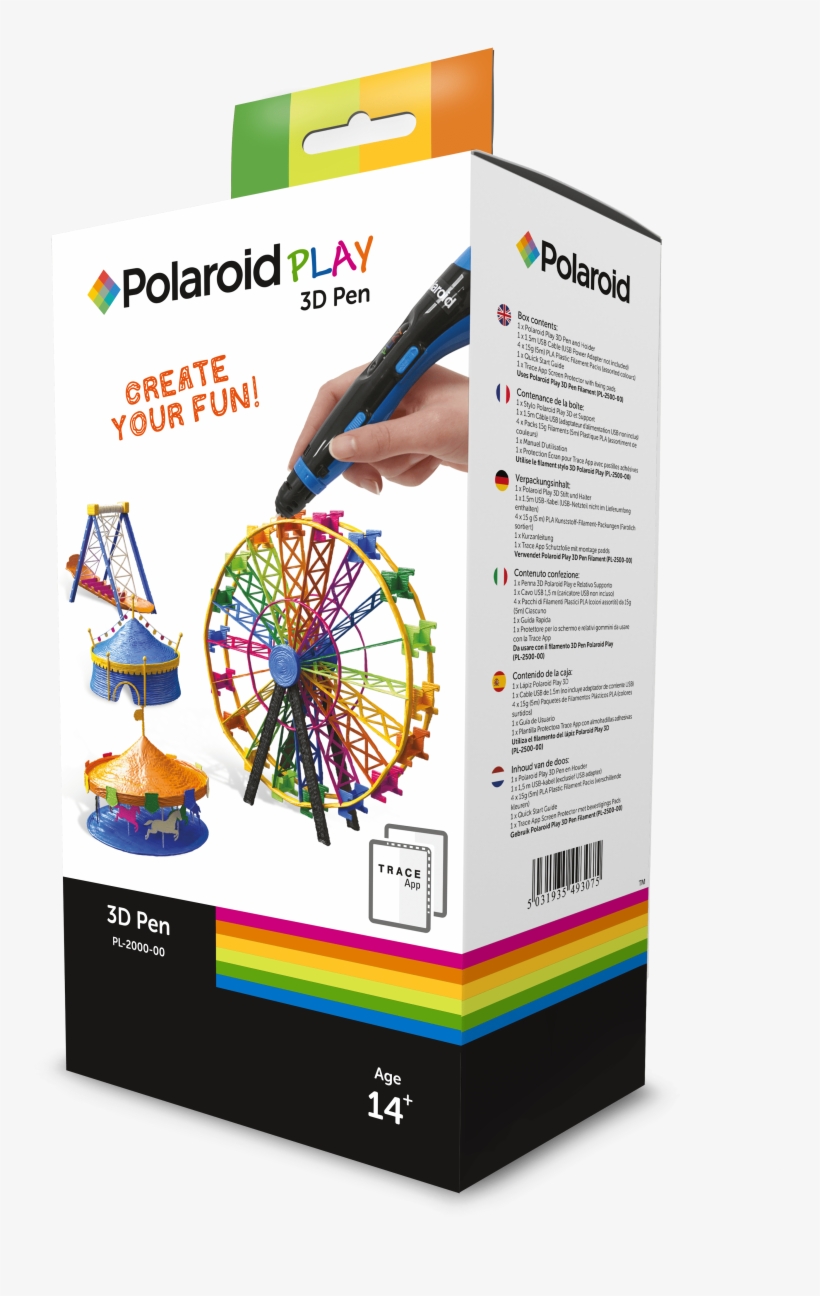 Polaroid Play 3d Pen, transparent png download