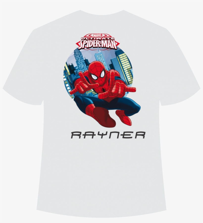 Camiseta Homem Aranha - Copo Personalizado Dos Vingadores, transparent png download