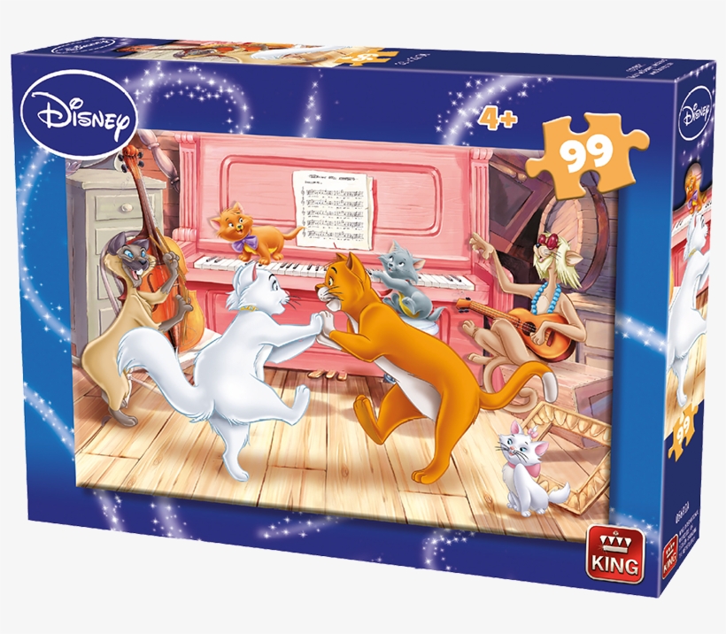 Disney 99pcs Lady And The Tramp & Aristocats Ass - Lady And The Tramp Puzzle, transparent png download