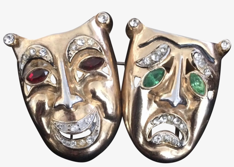Coro Comedy And Tragedy Masks, transparent png download