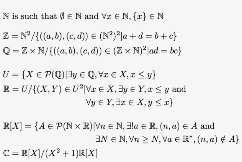 Formal Definitions Of Numbers - Axiom Of Choice Formula, transparent png download
