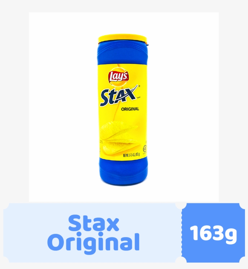Lay's Stax Original 163g - Cylinder, transparent png download