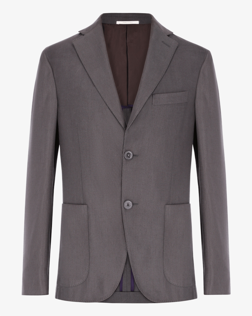 Green Linen-silk Bohemian Jacket Ss19 Collection, Pal - Formal Wear, transparent png download