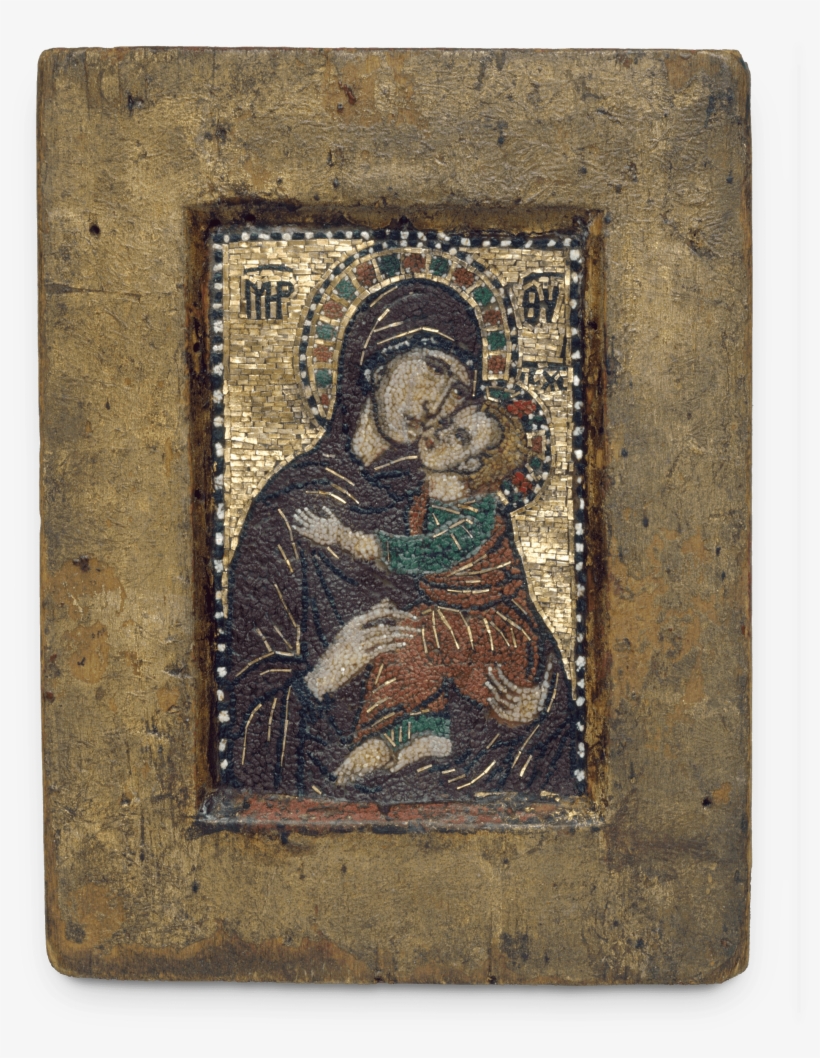 Portable Icon With The Virgin Eleousa, transparent png download