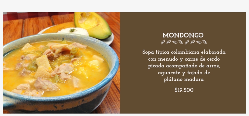 Platos Típicos Mondongo - Yellow Curry, transparent png download