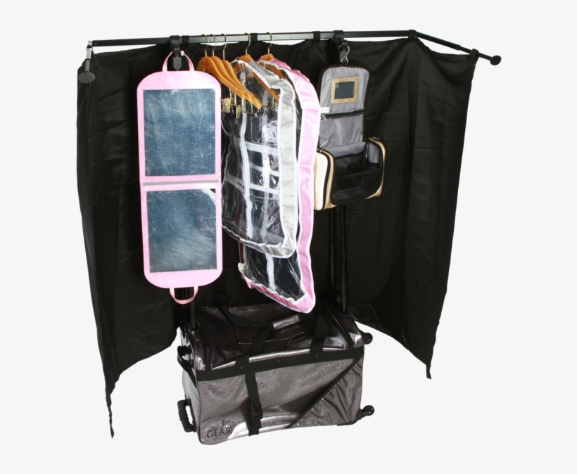 Glam'r Gear Changing Station Dance Bag W/ Uhide Curtain - Glam R Gear Bag, transparent png download