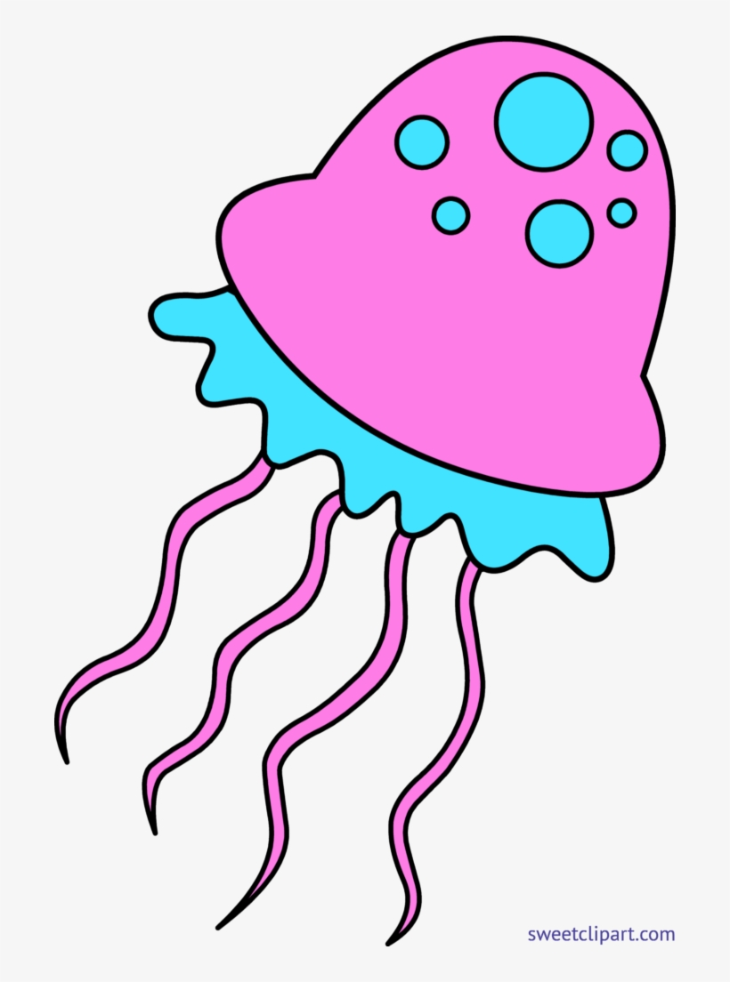 Jellyfish Jellyfish Jellyfish Clipart - Clipart Of Jelly Fish, transparent png download