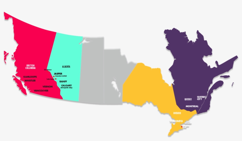 Well, Looks Like It's Time To Get To Know Your Northern - Economic Regions Of Canada, transparent png download
