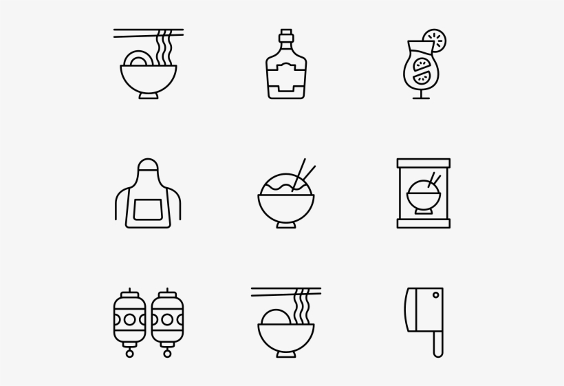 Culinary - Line Art, transparent png download