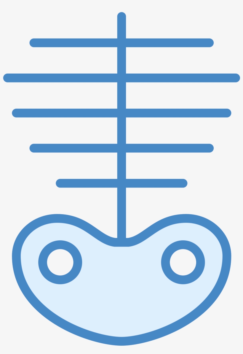 Skeleton Filled Icon - Colorfulness, transparent png download