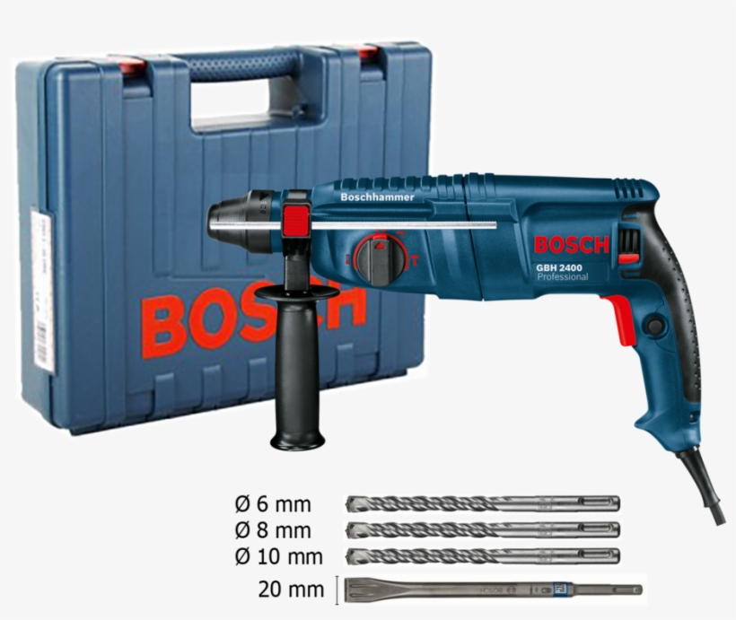 Martillo Perforador Bosch Sds-plus Gbh - Bosch Gbh 2400 Professional, transparent png download
