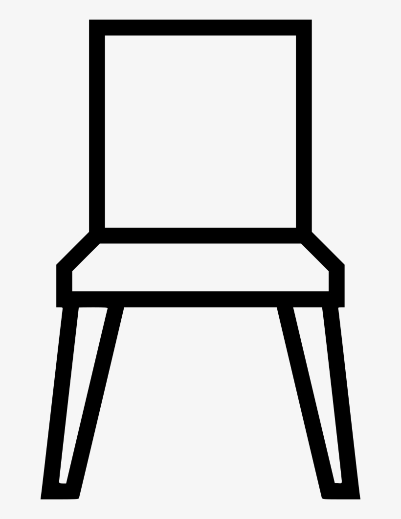 Png File Svg - Chair Icon, transparent png download