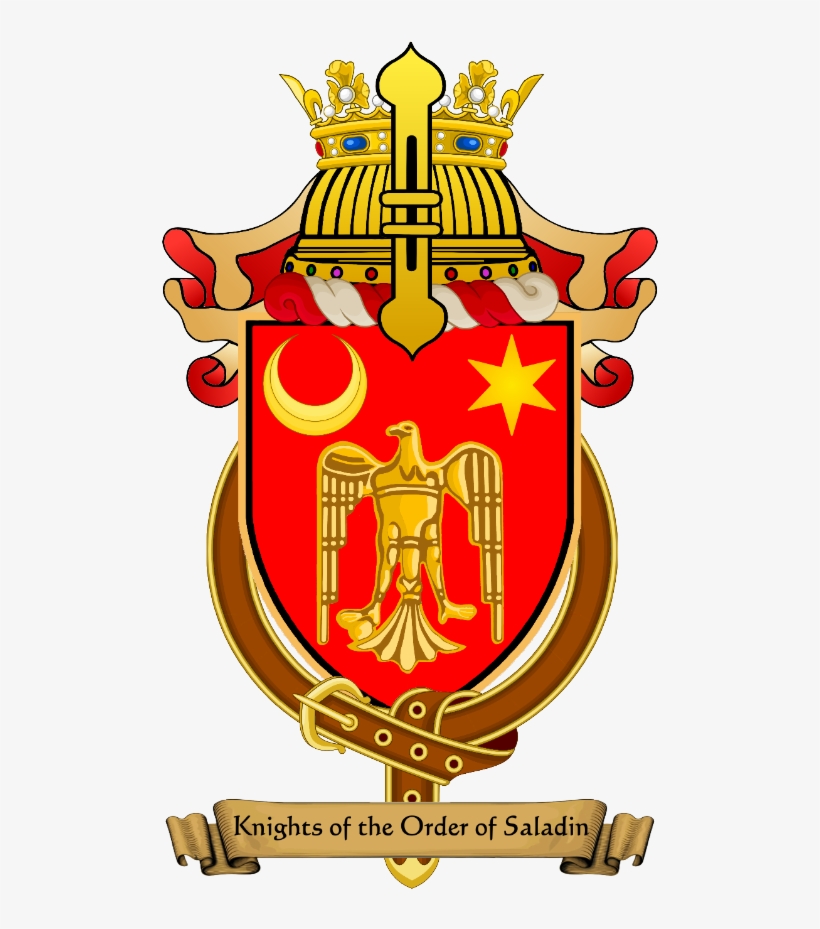 Official Heraldic Coat Of Arms Of The Knights Of The - Emblem, transparent png download