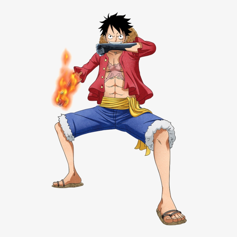 View Fullsize Monkey D - Cartoon, transparent png download