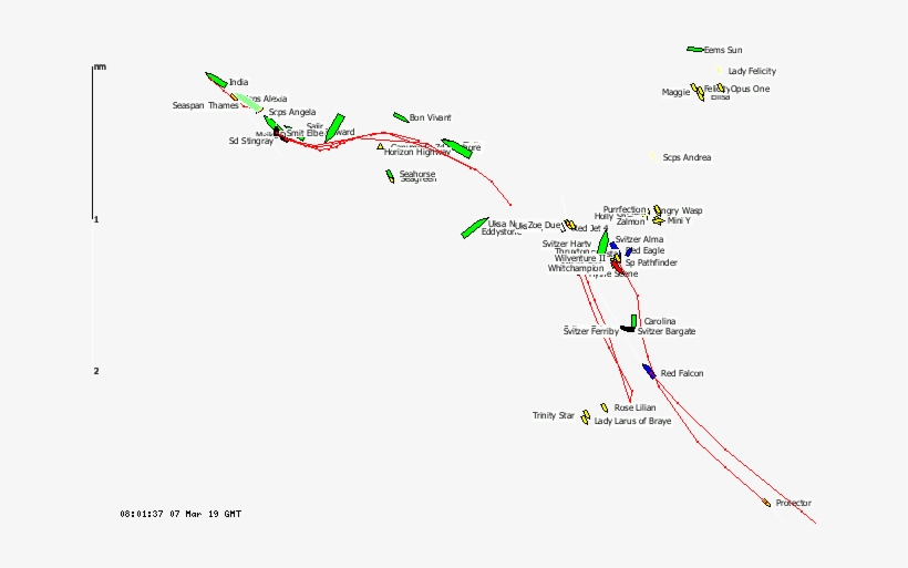 Southampton Ship Overlay Output - Diagram, transparent png download