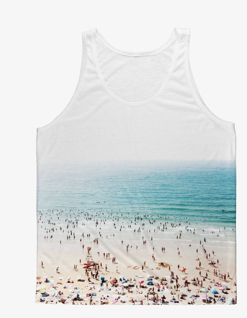 Beach Tank Top - Active Tank, transparent png download