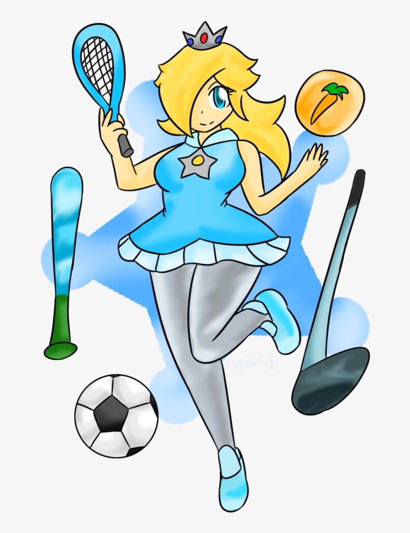 All Star Sports Image Transparent Stock - Mario Sports Superstars Rosalina, transparent png download