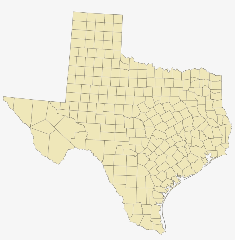Legend - State - Map Of Texas, transparent png download