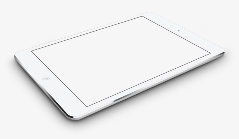 Ipad Mini Surface Silver - Tablet Computer, transparent png download