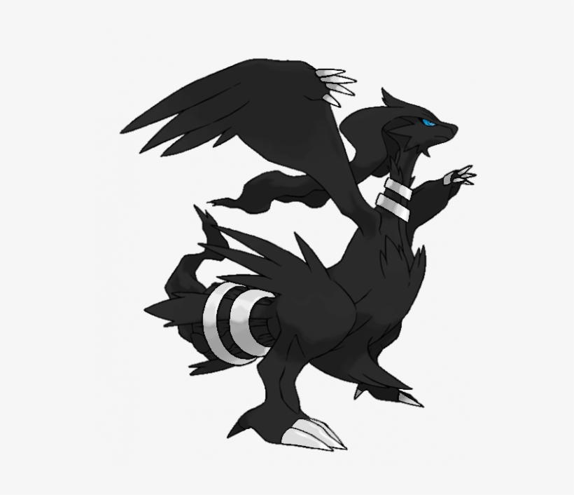 Zekrom Or Reshiram - Black Reshiram, transparent png download