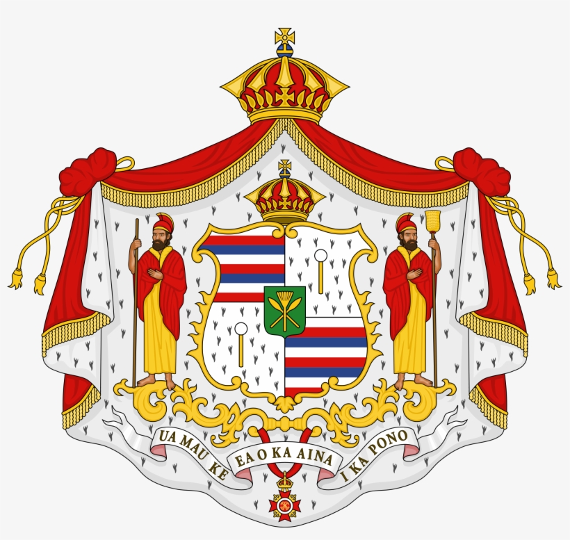 Coat Of Arms Of The Kingdom Of Hawaii, transparent png download