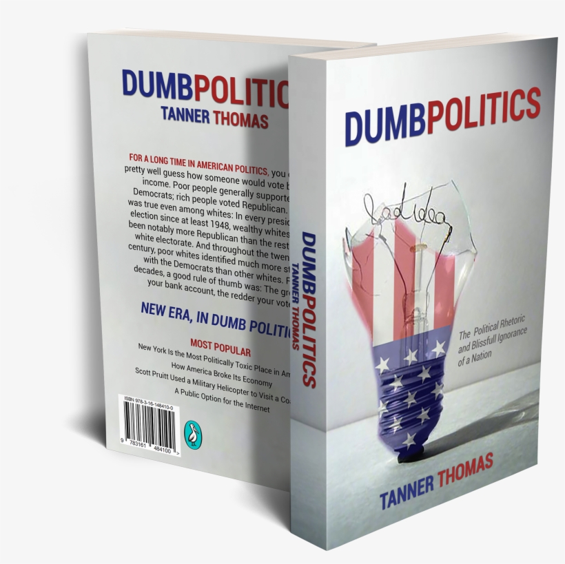 Book Design Dumb Politics - Book Cover, transparent png download