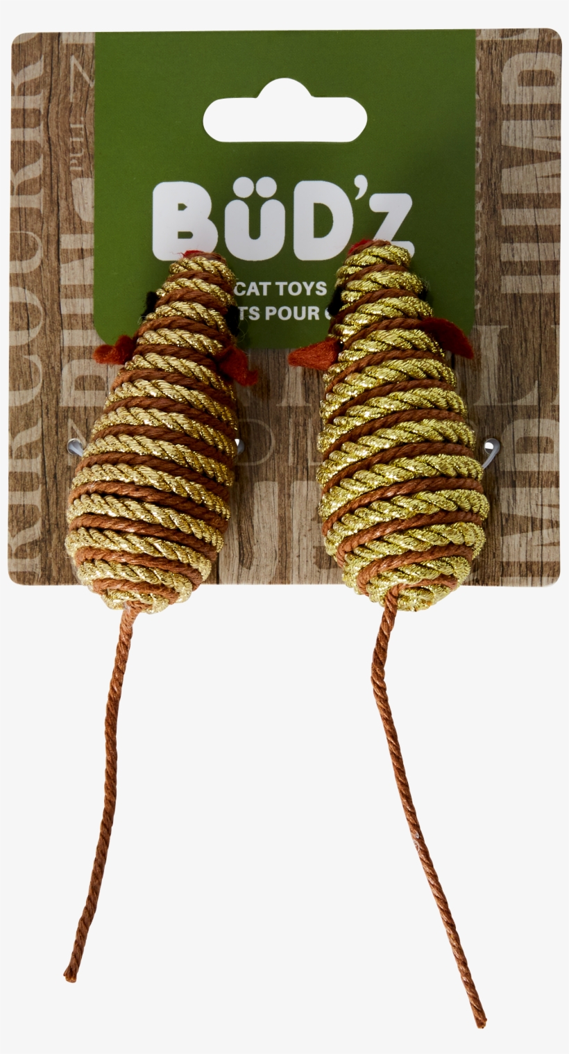 Bud'z Cat Toy Golden Mouse 2,5” - Toy, transparent png download