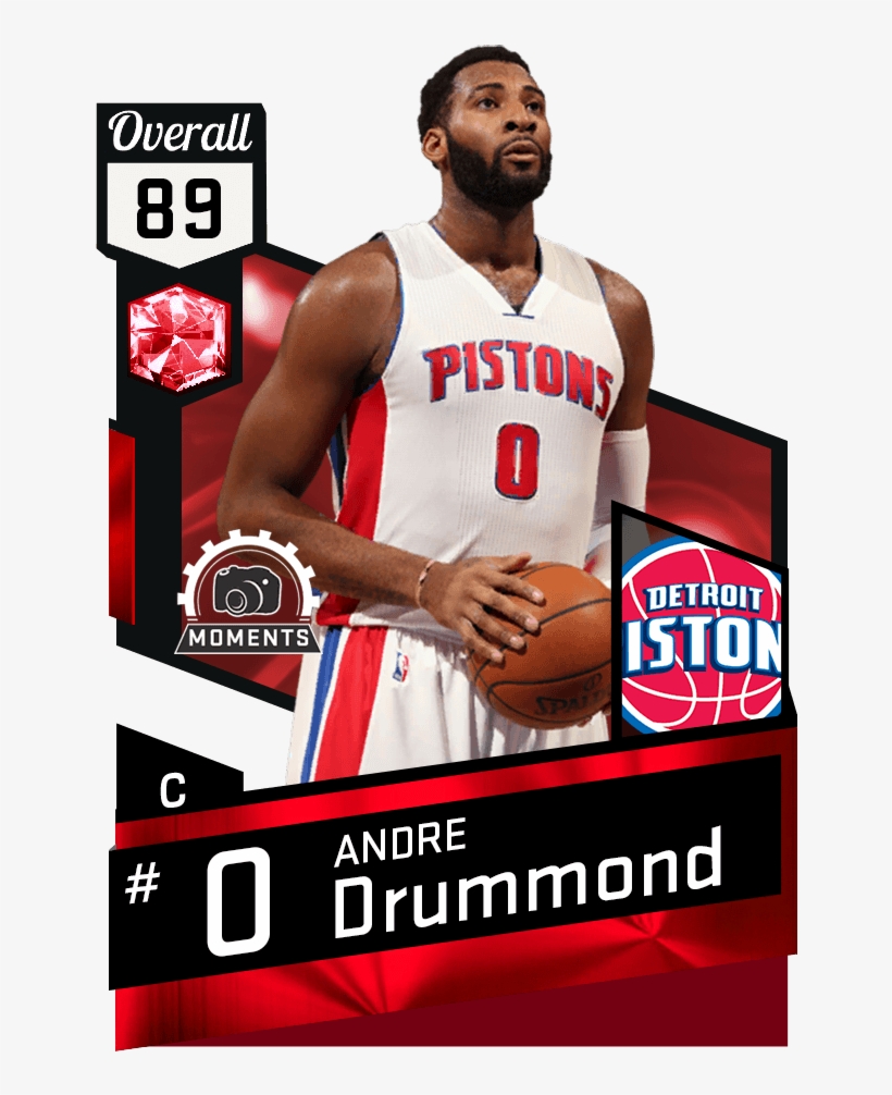 Andre Drummond - Jeremy Lin 2k18 Rating, transparent png download