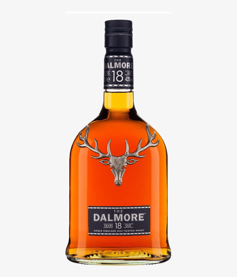 The Dalmore 18yo Single Malt Whiskey - Dalmore 12, transparent png download