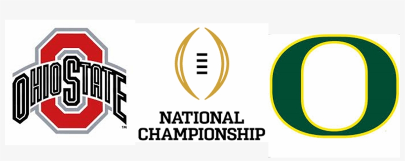 Oregon And Ohio State Are Playing For The College Football - Ohio State Buckeyes, transparent png download