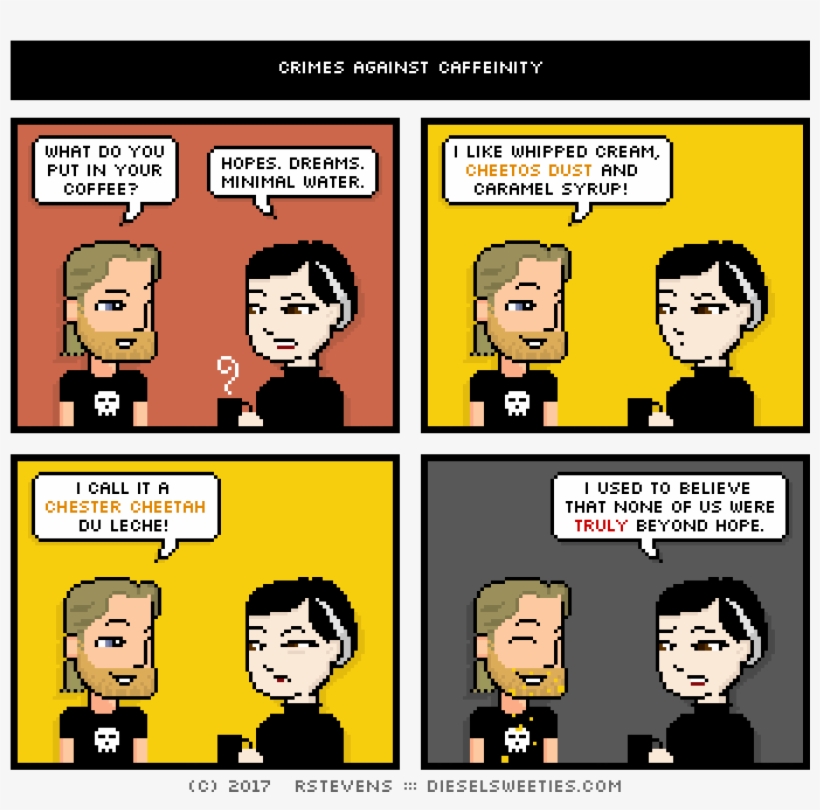 Metal Steve, Pale Suzie - Gambar Percakapan Kartun Tanpa Dialog, transparent png download