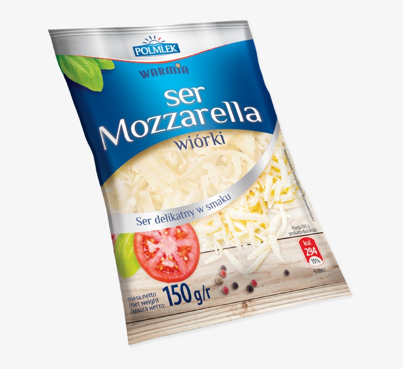 » Mozzarella Cheese Shredded - Rice Noodles, transparent png download