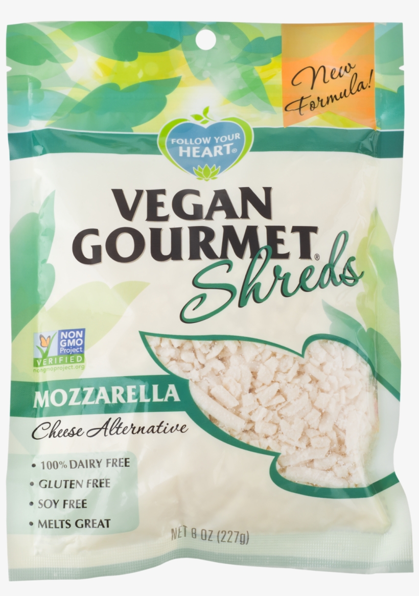 Follow Your Heart Mozzarella Shreds, transparent png download