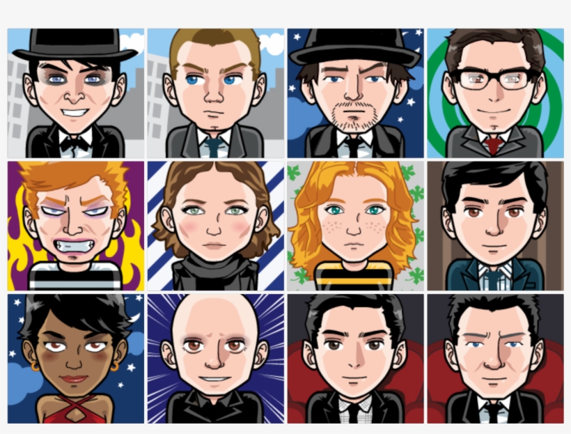 Gotham Avatars I Created With Faceyourmanga, Not PNG Image ...