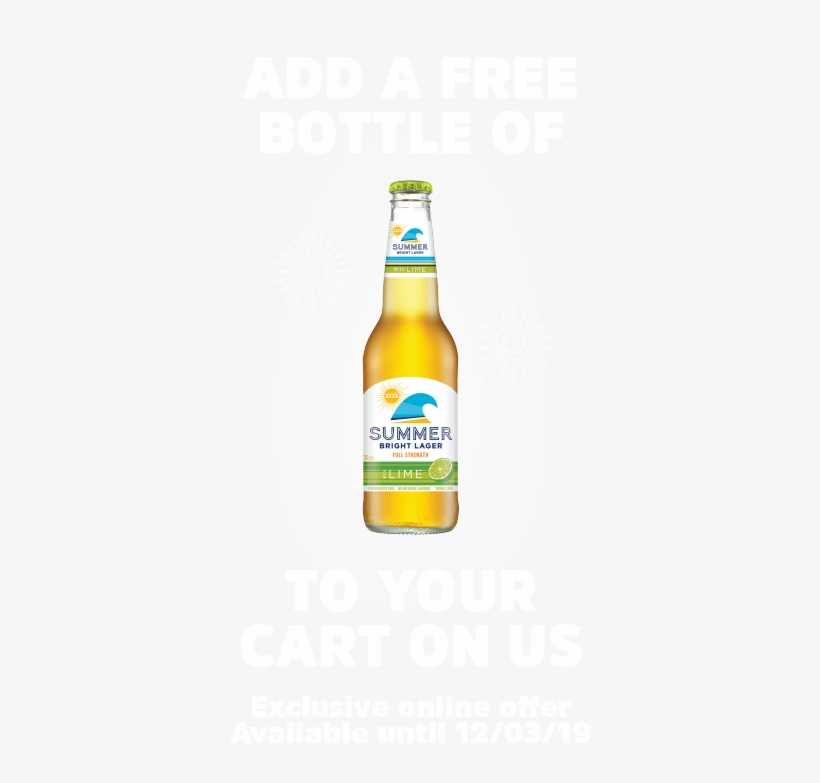 Shop Now - Beer Bottle, transparent png download