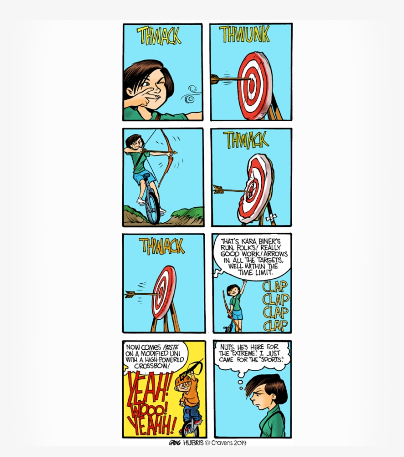 That Second Target It's The One Helga Lobbed A Unicycle - Cartoon, transparent png download
