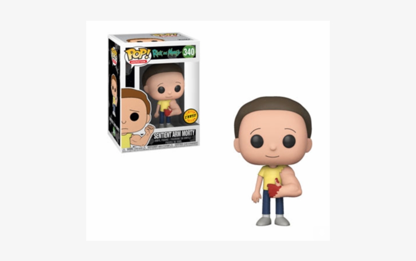 Vinyl Rick & Morty Sentient Arm Morty Chase Limited - Pop Rick Et Morty, transparent png download