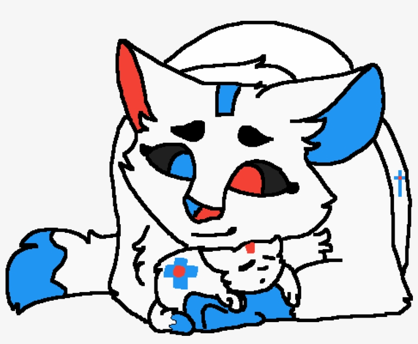 Zizzy Inlove With Her Kitten - Cat Yawns, transparent png download