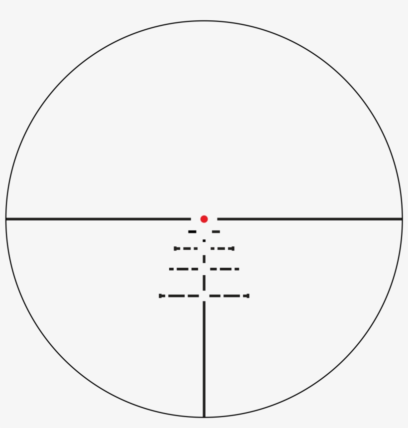Athlon Optics Cronus Btr Riflescope 1-6x24mm, 30mm - Circle, transparent png download