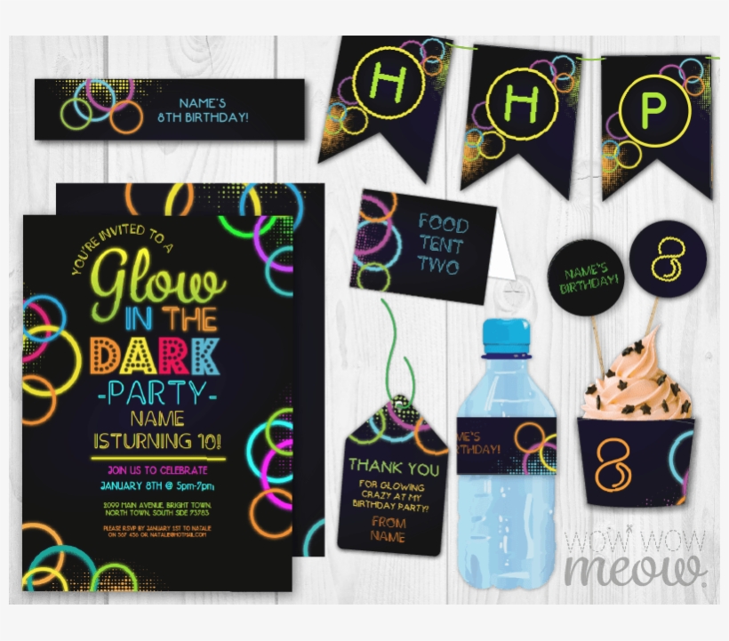 Glow In The Dark - Graphic Design, transparent png download