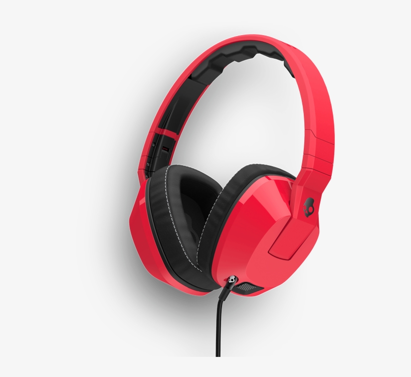 Skull Candy Crusher - Skullcandy Crusher Red Black, transparent png download
