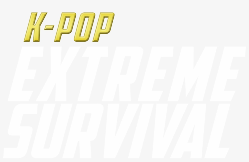 K-pop Extreme Survival - Graphic Design, transparent png download