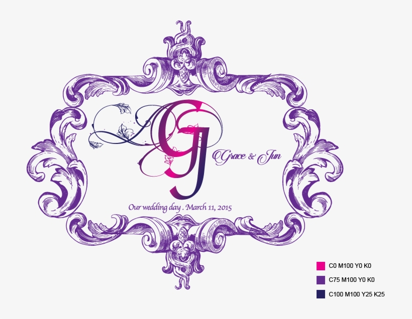 Wedding Backdrop Logo Design & Production - Wedding Cover Logo, transparent png download