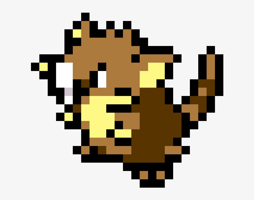 Raticate - Raticate Pixel Art, transparent png download