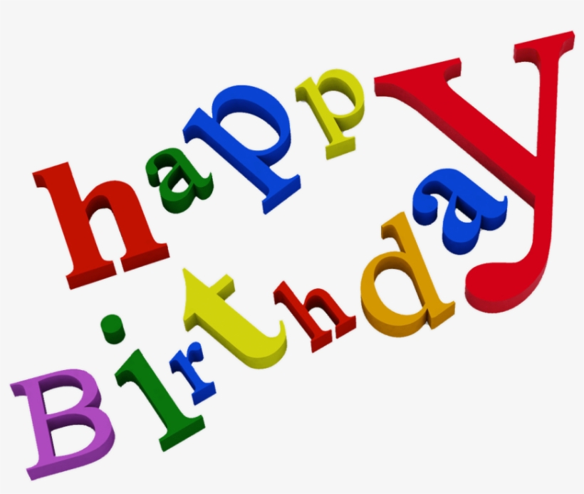 Free Png Download Happy Birthday Words Png Images Background - All Happy Birthday, transparent png download