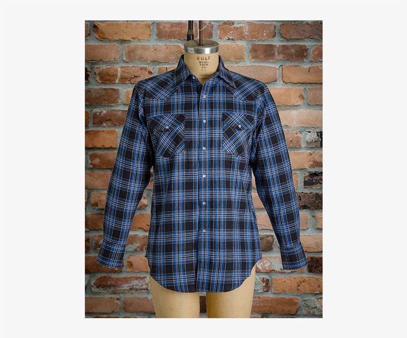 The Can-ultimate Men's Snap Plaid Flannel Shirt In - Plaid, transparent png download