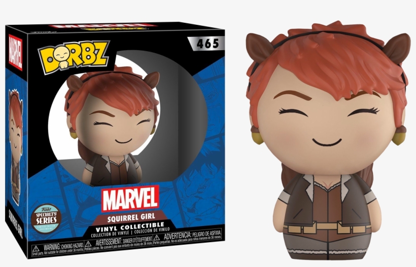 Squirrel Girl Dorbz Vinyl Figure - Nycc Comic Con Exclusives 2018, transparent png download