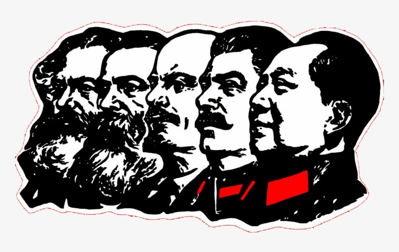 The Communist Party Of Nepal< - Marx Lenin Stalin Mao, transparent png download