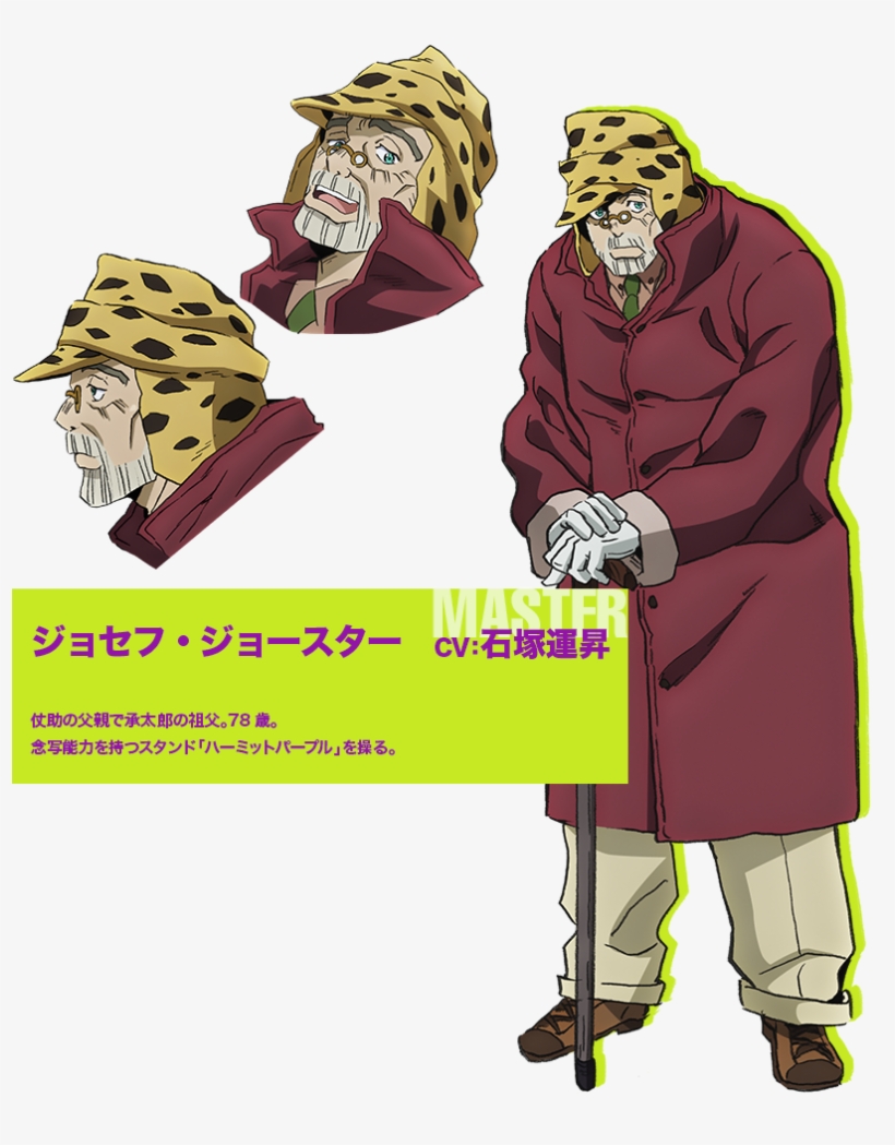Josuke Higashikata Fucked Around With This Message - Joseph Joestar, transparent png download