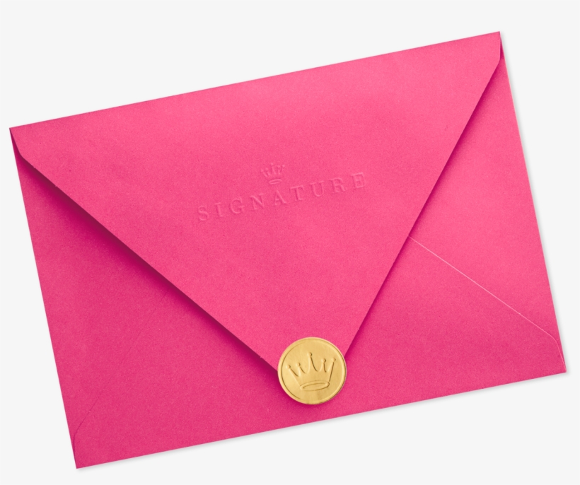 Folded Hearts Valentine's Day Card For Anyone - Envelope, transparent png download